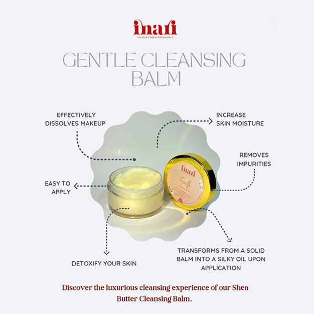 INARI™ Gentle cleansing Balm Removes dirt, oil, and makeup