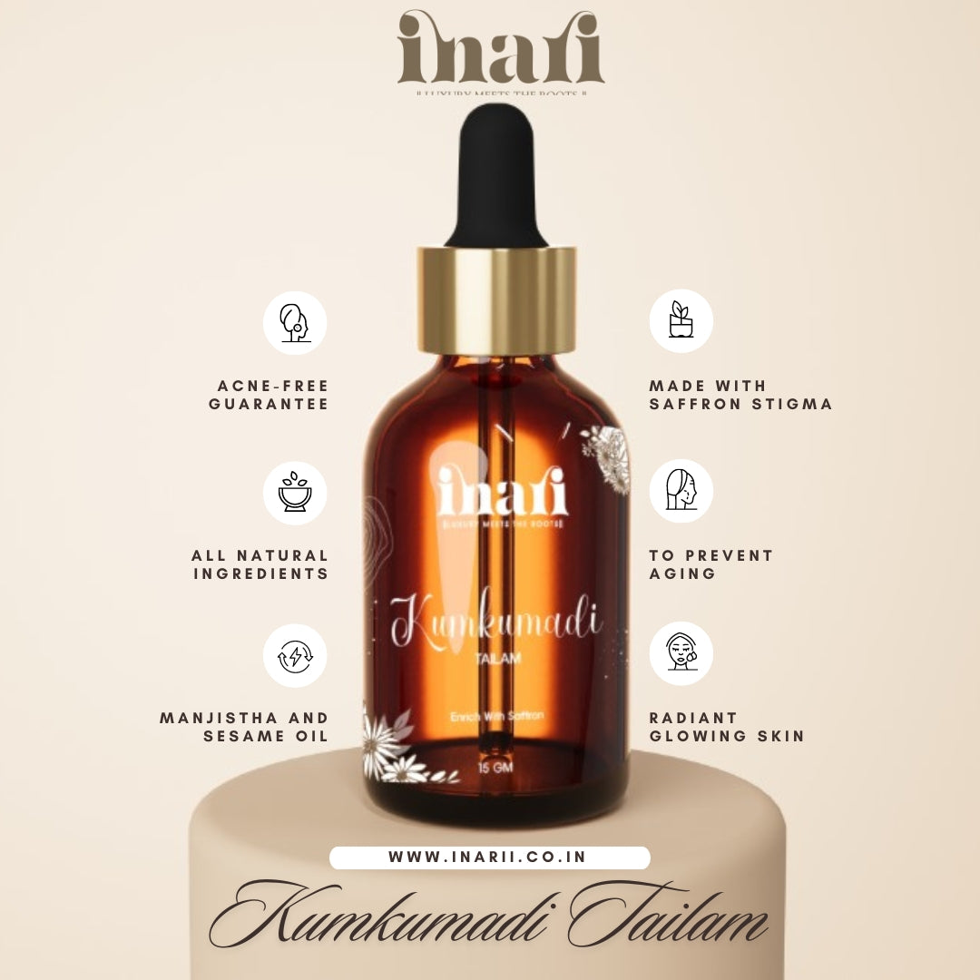 INARI™ KUMKUMADI TAILAM  ⁠Radiance ReDefined 30ML