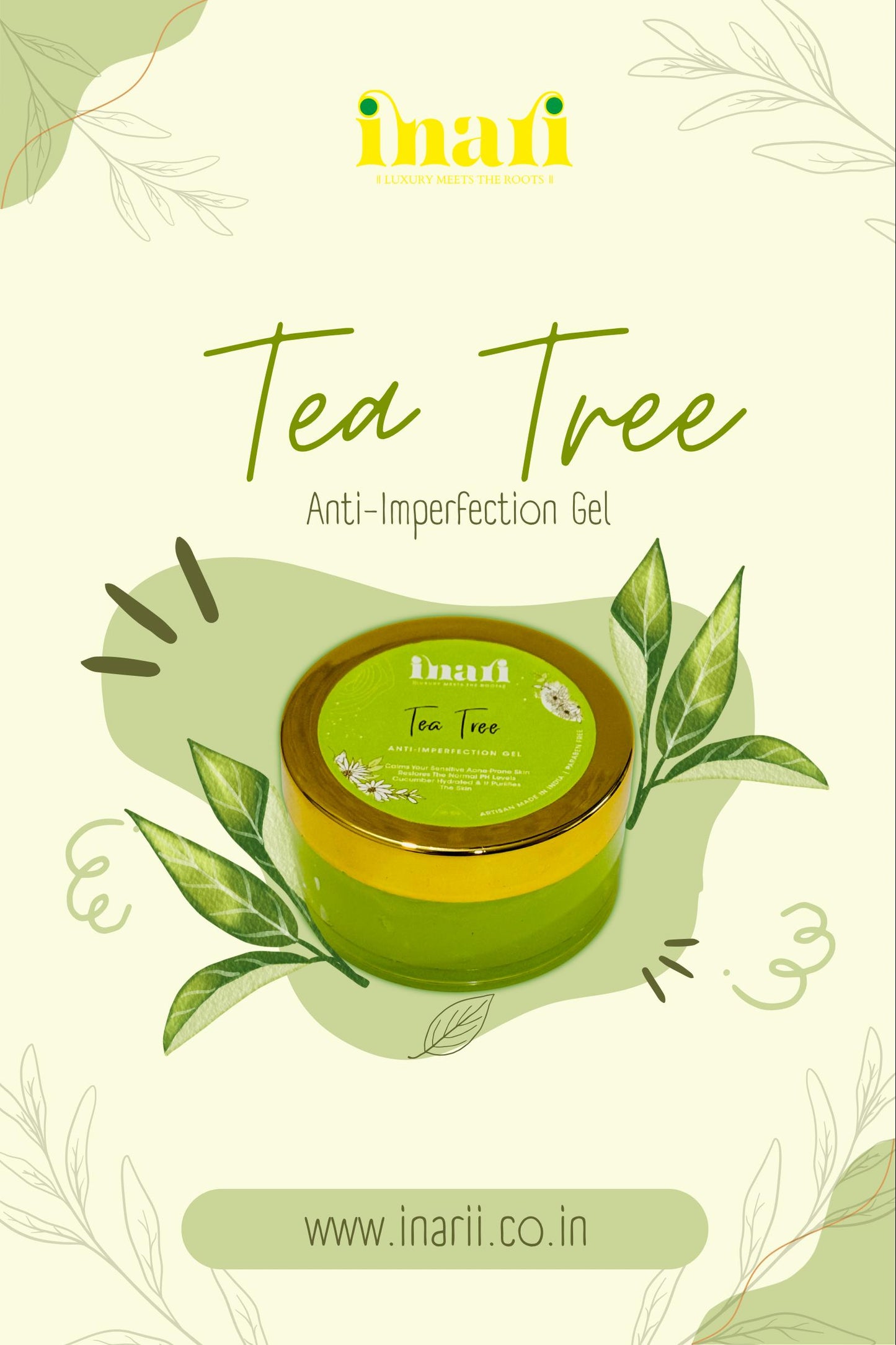 INARI™ Tea Tree Anti- imperfection Face Gel