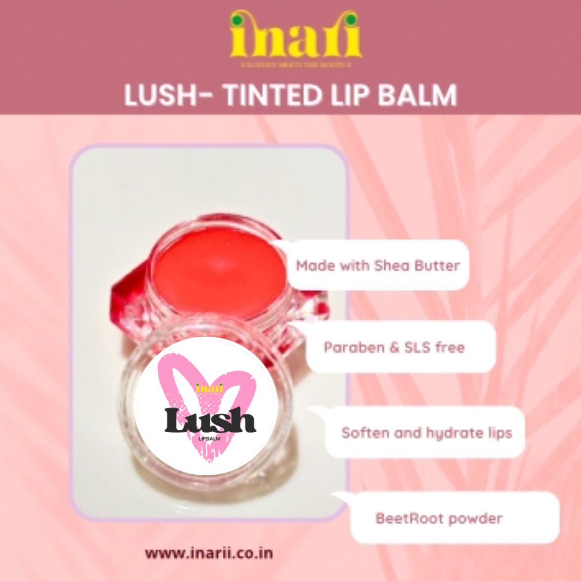 INARI™ Lush Lip balm